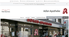 Desktop Screenshot of adler-apotheke-badsassendorf.de